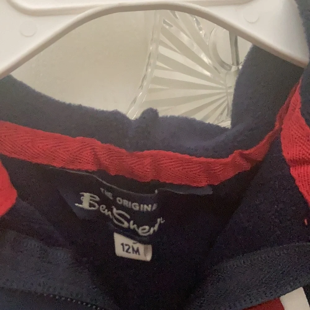 FINAL MARKDOWN Ben Sherman infant velour jacket 12 months